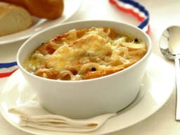 Zuppa di cipolle gratinata (G,L)
