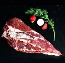 Pluma di iberico e verdure alla griglia. patate arrosto