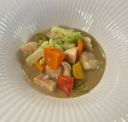 Pesce persico in bagna cauda (L)