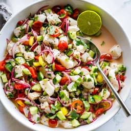 Ceviche di pesce azzurro