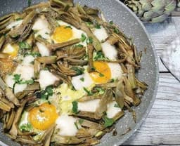 Cereghì con carciofi e taleggio